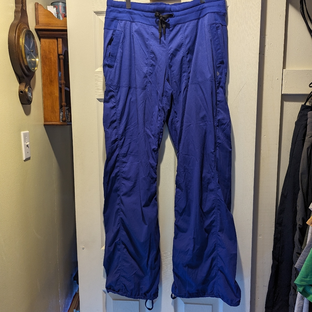 Lululemon unlined studio pant and grey joggers size 12